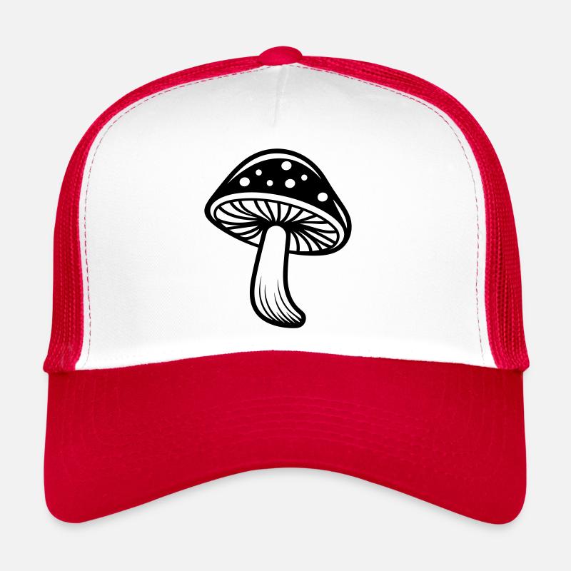 mushroom Trucker Cap