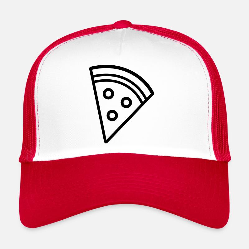 part de pizza Casquette trucker 
