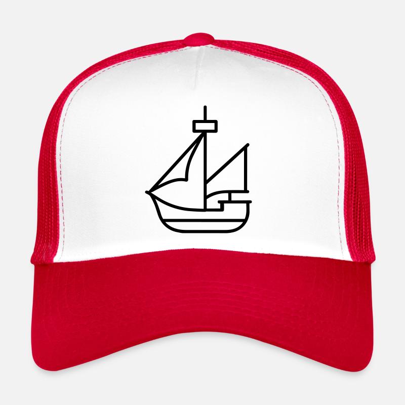 Bateau pirate Casquette trucker 