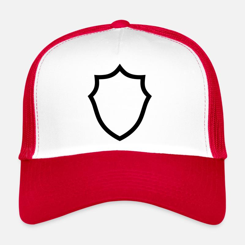 bouclier Casquette trucker 