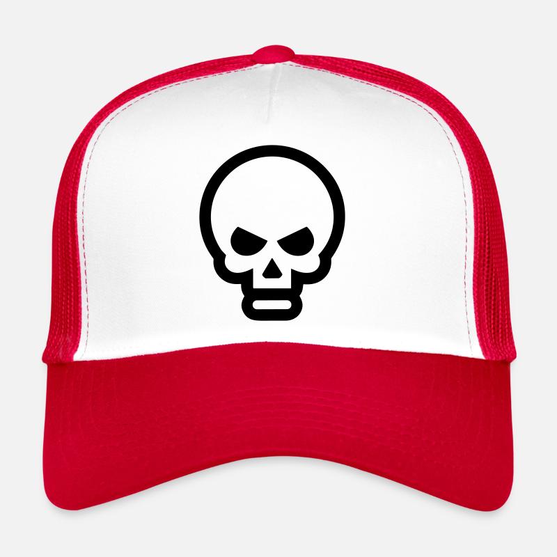 Tête de mort Casquette trucker 