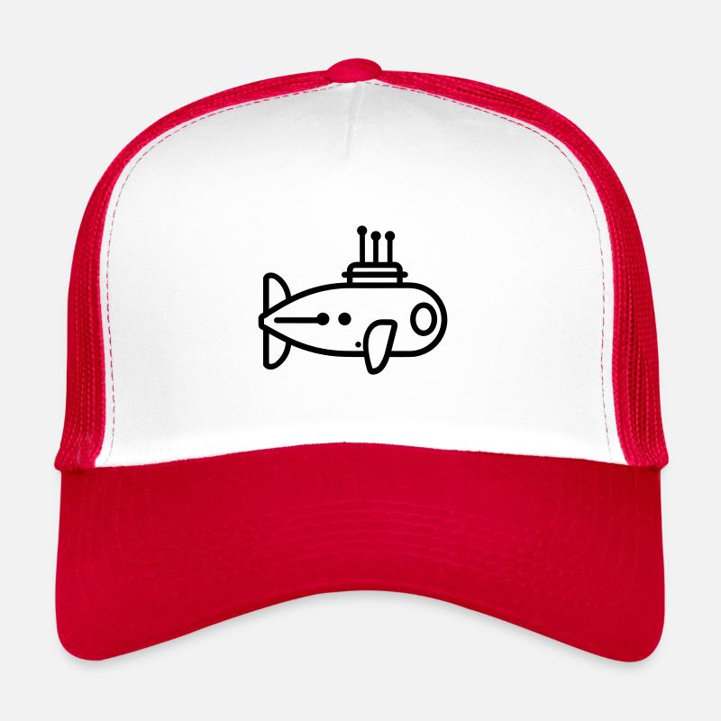 bateau Sous-marin Casquette trucker 