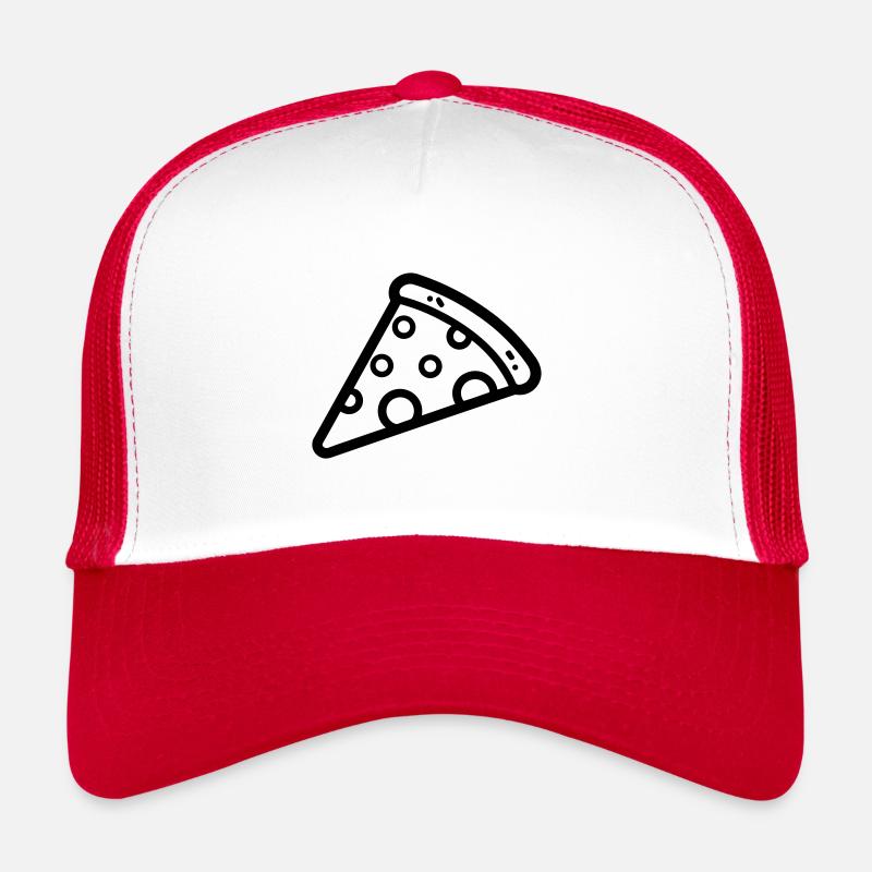 part de pizza Casquette trucker 