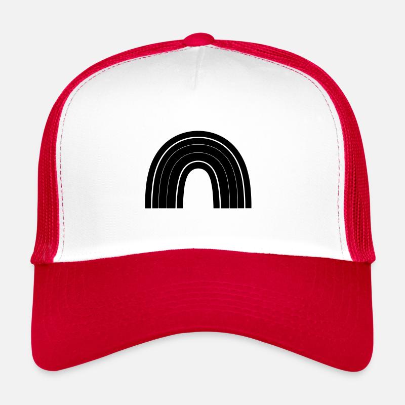 Arc en ciel Casquette trucker 