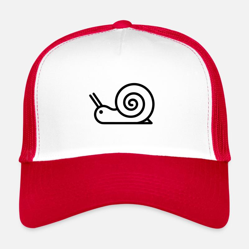 Escargot Casquette trucker 