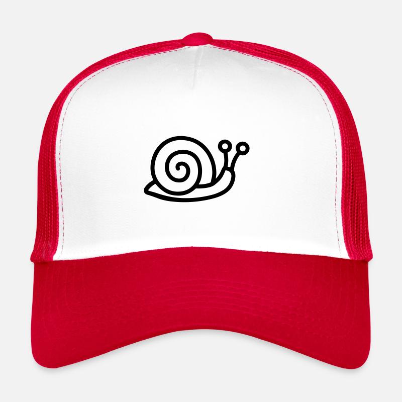Escargot Casquette trucker 