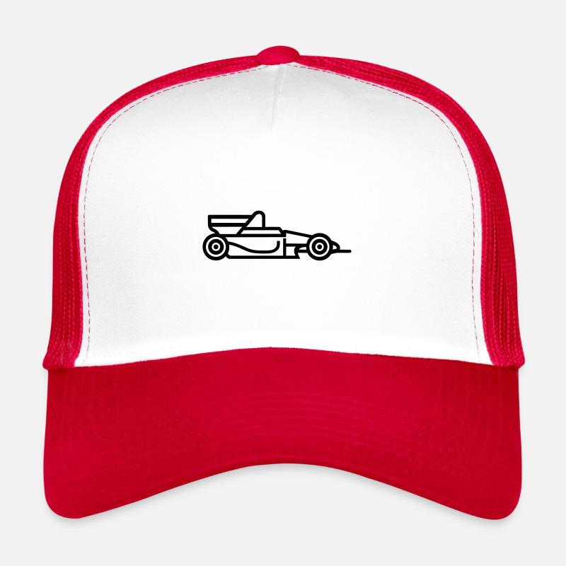F1 Voiture de course Casquette trucker 