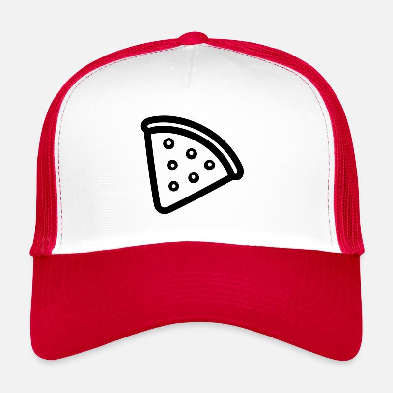 part de pizza Casquette trucker 