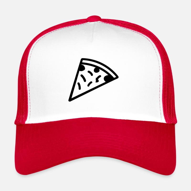 part de pizza Casquette trucker 