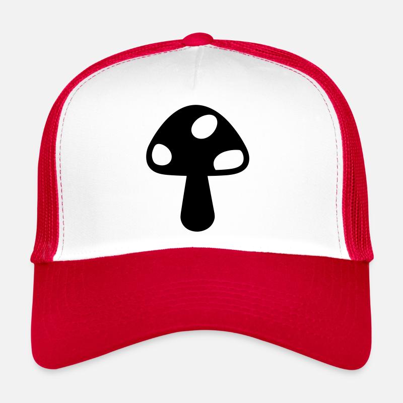 Mushroom Trucker Cap