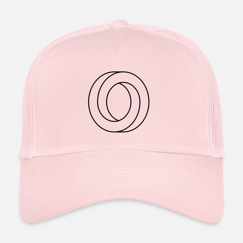 Impossible ring / Möbius loop / deception Trucker Cap