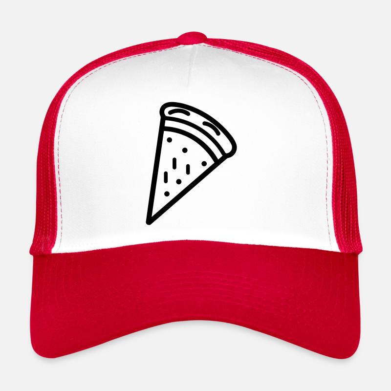 part de pizza Casquette trucker 