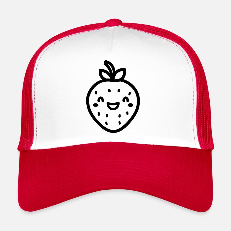 fraise Casquette trucker 
