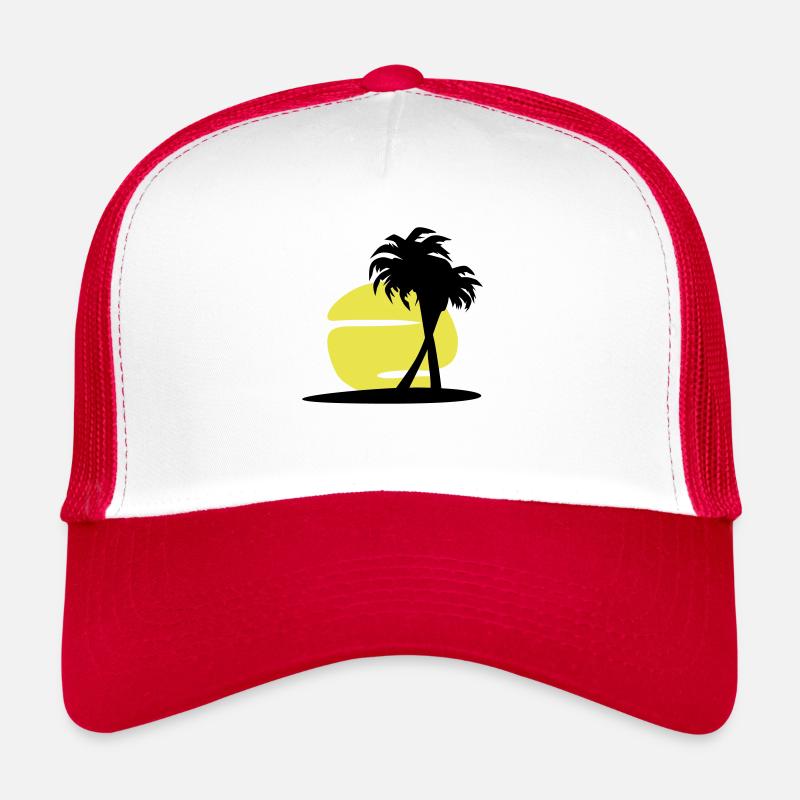 Palme und Sonne Trucker Cap