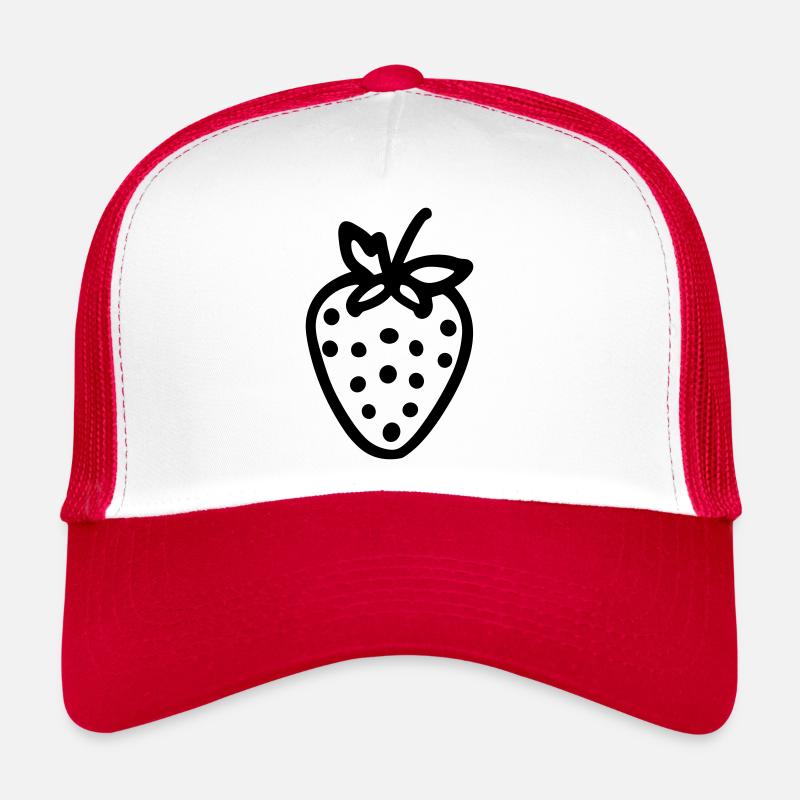 fraise Casquette trucker 