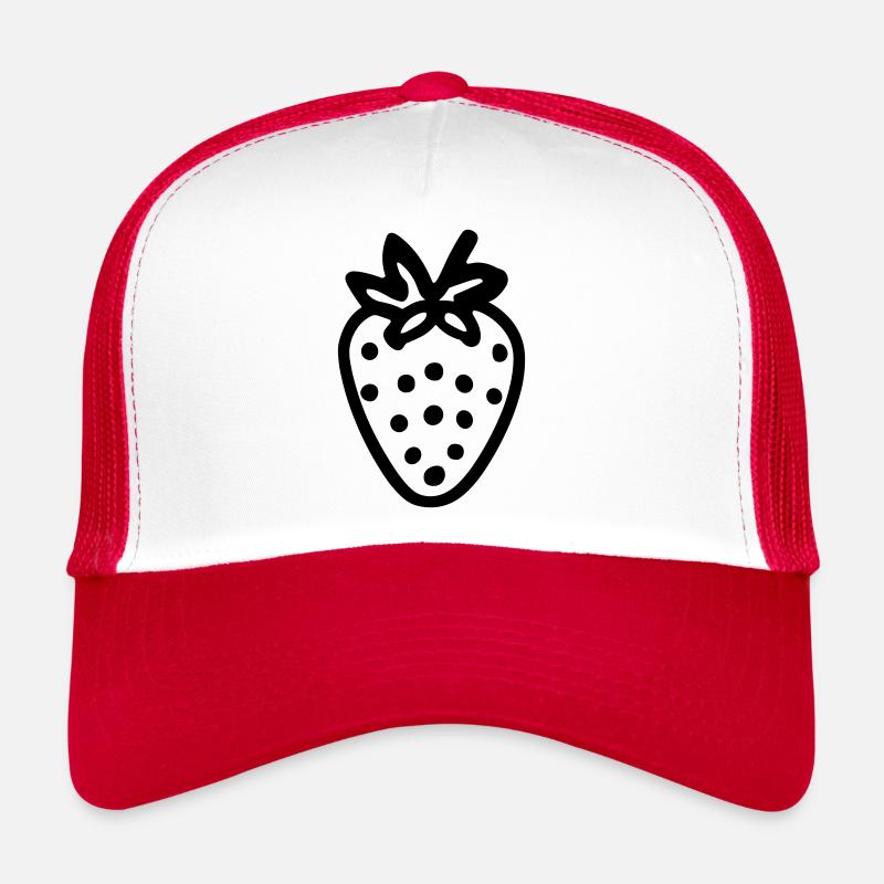 fraise Casquette trucker 