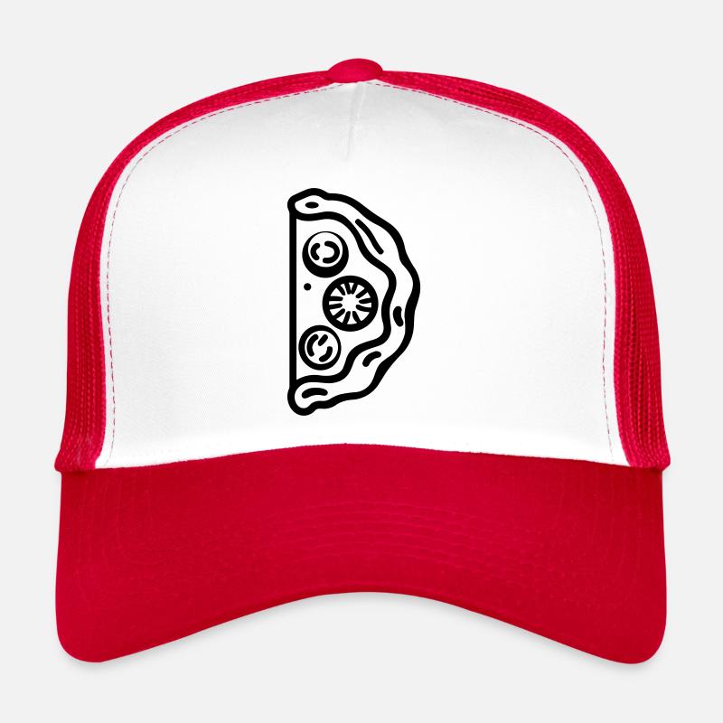 part de pizza Casquette trucker 
