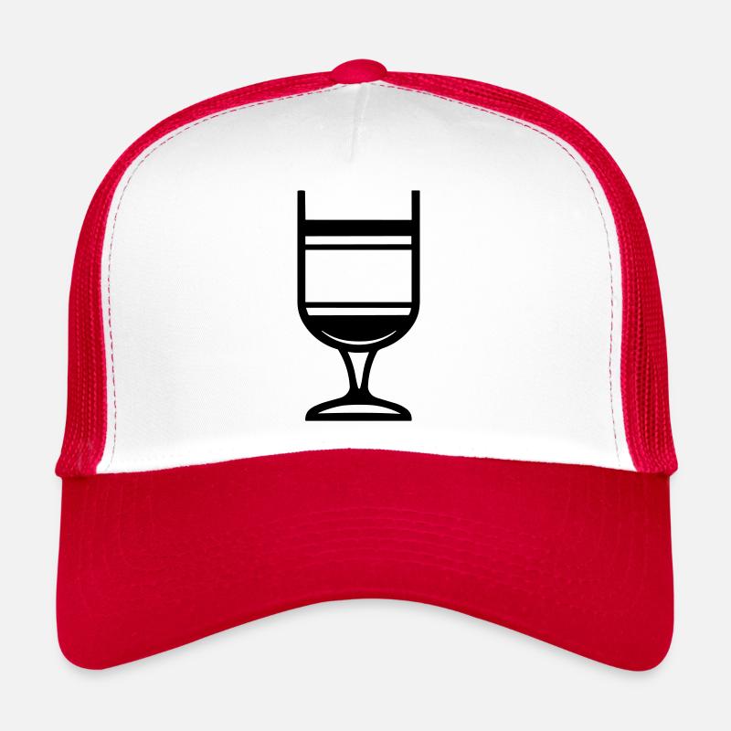 Einfaches Trinkglas Trucker Cap