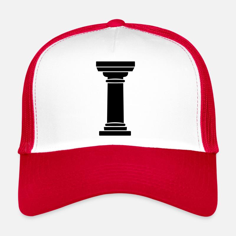 Greek Column Trucker Cap