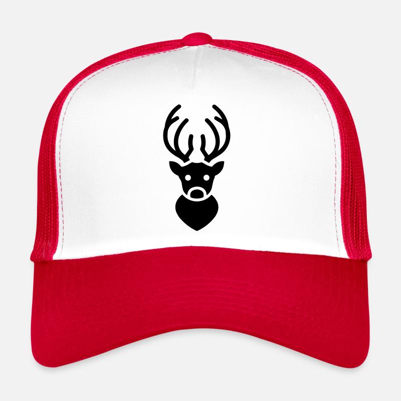 Christmas Reindeer Trucker Cap