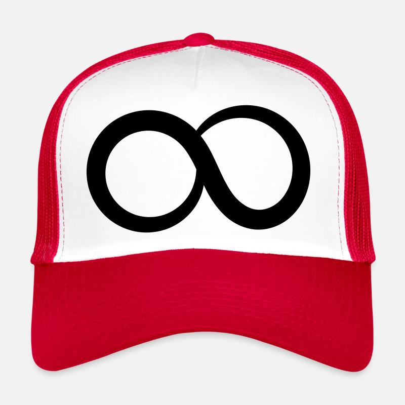 Infinity symbol Endless Love Infinitude Vector Trucker Cap