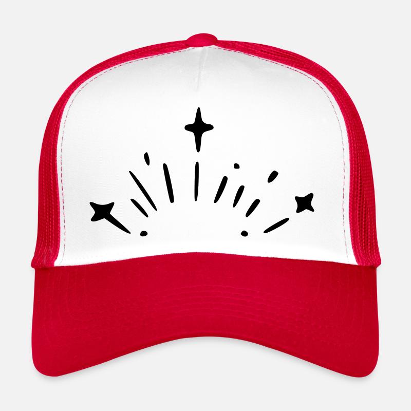 Explosion d’étoiles Casquette trucker 
