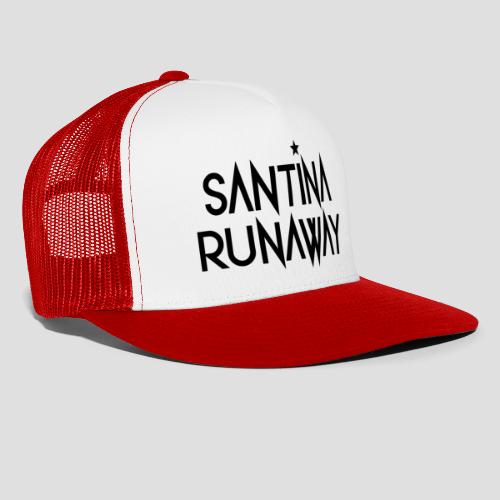 DJ Santina Runaway - Logo - Black - Trucker Cap