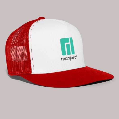 Manjaro logo and lettering - Trucker Cap