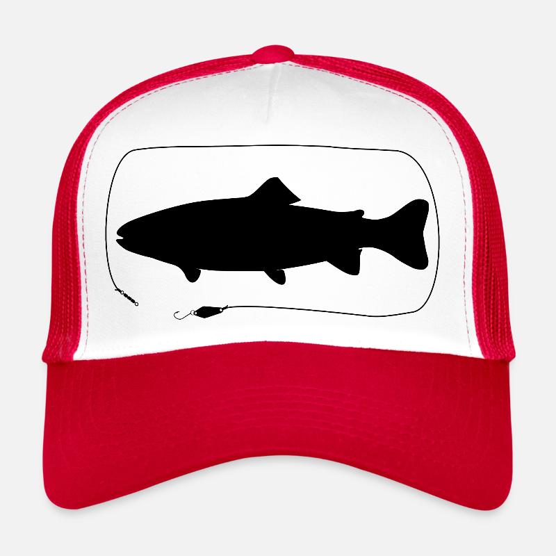 Forelle mit Spoon Trucker Cap