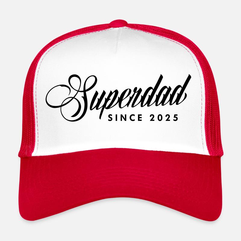 Superpapa papa papa 2025 Casquette trucker 