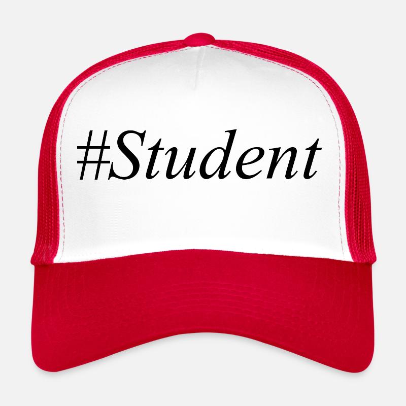 #Student Logo Schwarz Trucker Cap