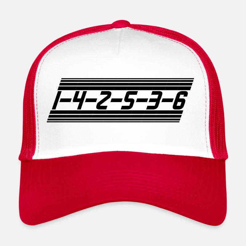 V6 firing sequence 1-4-2-5-3-6 Trucker Cap