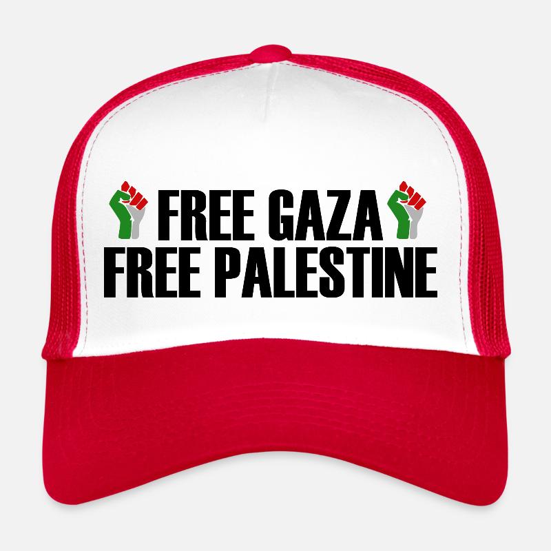 libérer gaza palestine Casquette trucker 
