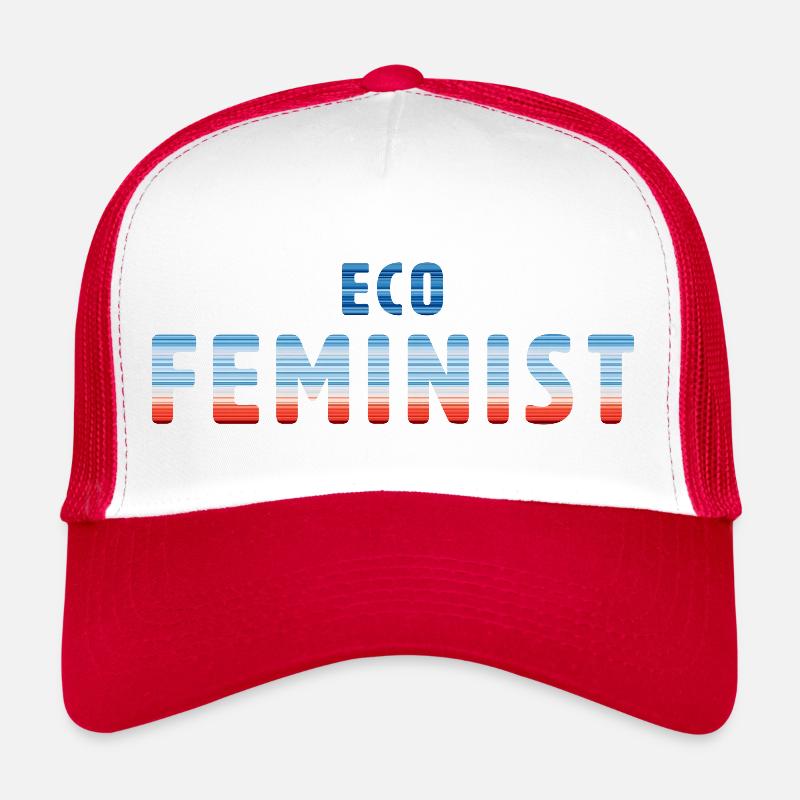 Eco Feminist | Warming Stripes Trucker Cap