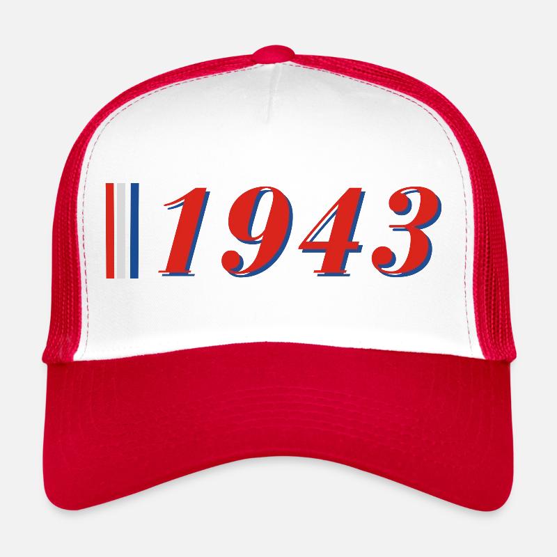 Year 1943 Trucker Cap