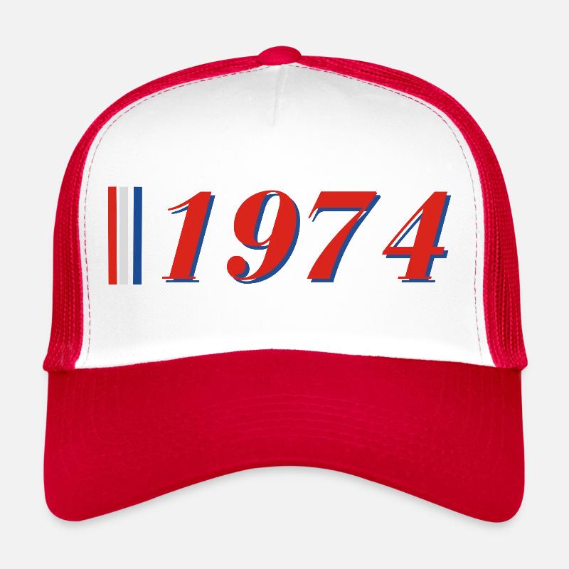 Year 1974 Trucker Cap