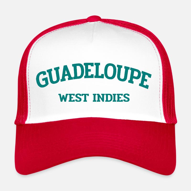 Guadeloupe - Point-à-Pitre - Caraïbes - Antilles Casquette trucker 