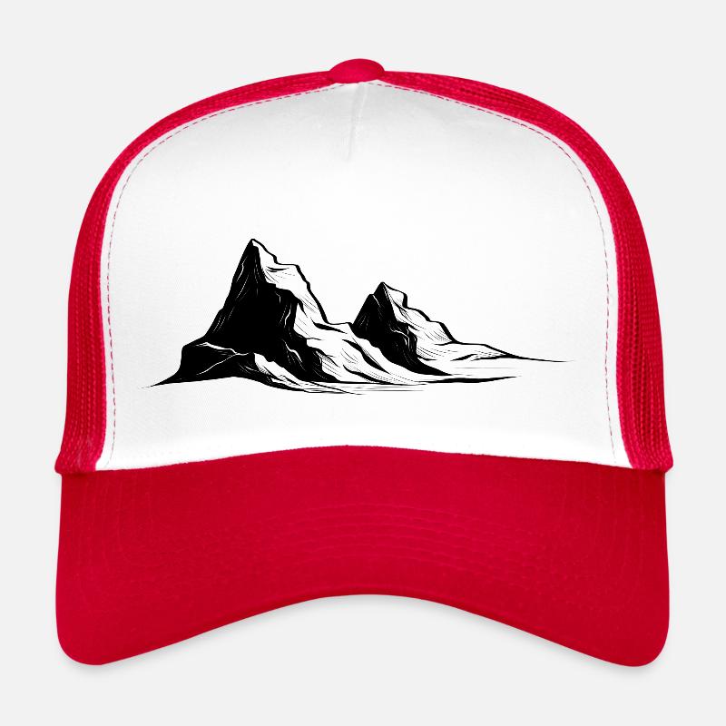 Mountains Trucker Cap