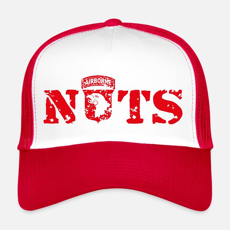 AVM Bastogne NUTS Battle Bulge Bâtards battus Casquette trucker 
