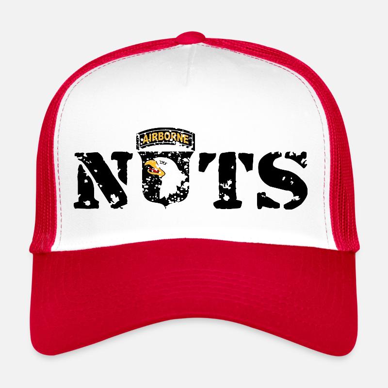AVM Bastogne NUTS Battle Bulge Bâtards battus Casquette trucker 