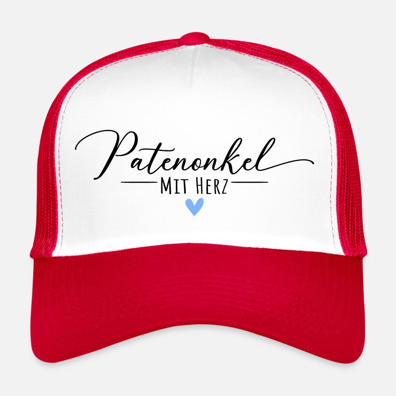 Patenonkel mit Herz Trucker Cap