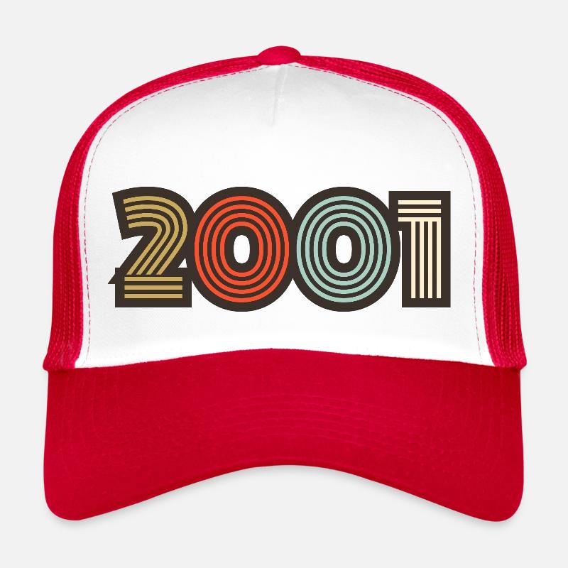 2001 rétro vintage Casquette trucker 