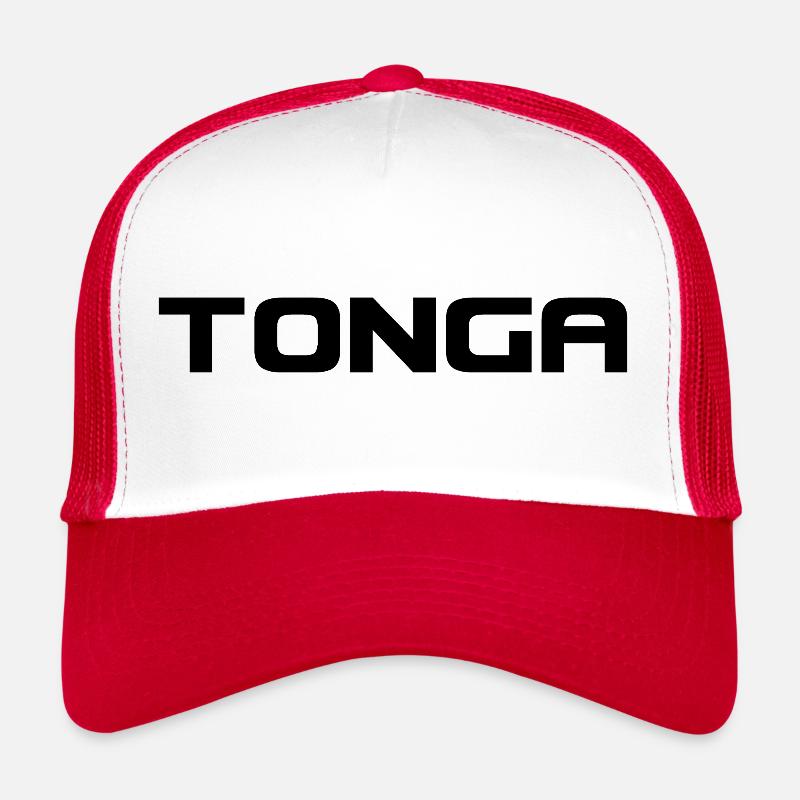 Logo des Tonga - Pacifique - Polynésie - Mers du Sud Casquette trucker 