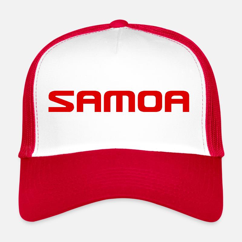 Samoa - Rugby - Mers du Sud - Polynésie Casquette trucker 