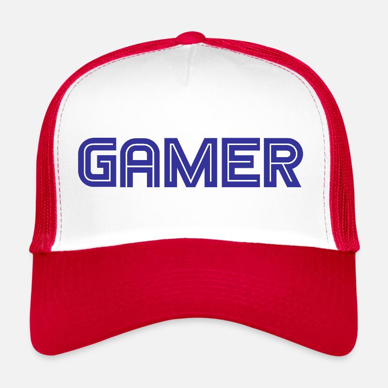 Gamer - Games - PC - Computer Trucker Cap