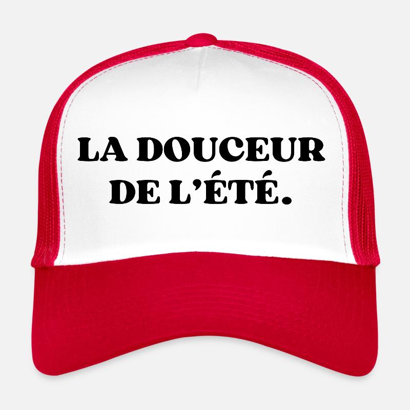 La douceur de l’été Casquette trucker 