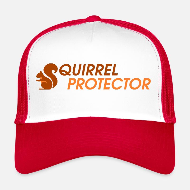 Squirrel Protector Casquette trucker 