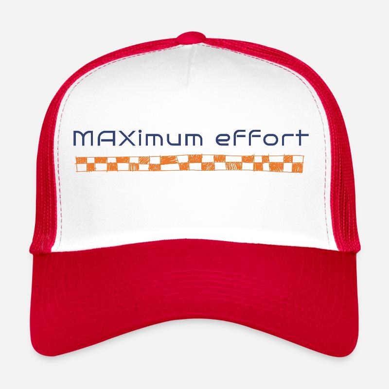 f1 maximum effort Trucker Cap