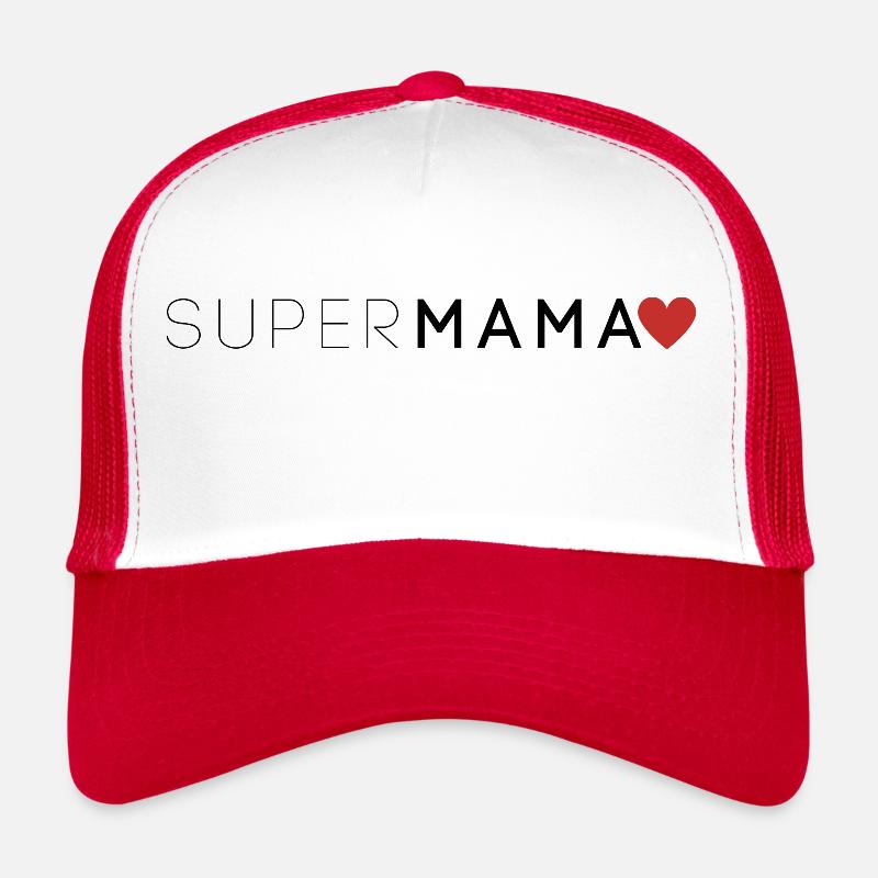 SuperMama Mother's Day T-shirt Trucker Cap