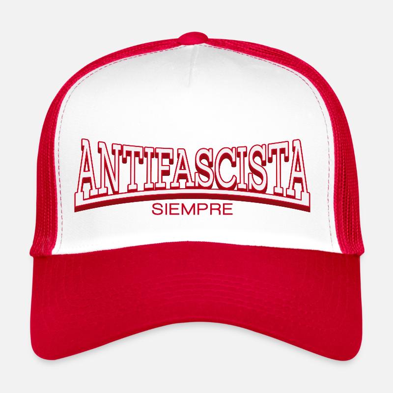 ANTIFASCISTE toujours Casquette trucker 